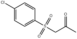 1-[(4-クロロフェニル)スルホニル]-2-プロパノン 化学構造式