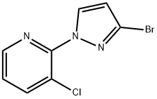 Pyridine, 2-(3-broMo-1H-pyrazol-1-yl)-3-chloro- price.