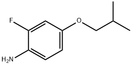 Benzenamine, 2-fluoro-4-(2-methylpropoxy)- (9CI) Struktur