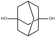 1,3-金刚烷二醇, 5001-18-3, 结构式