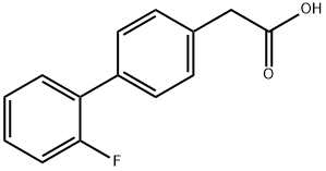 2-氟联苯苯乙酸 结构式