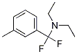 N,N-Diethyl-alpha,alpha-difluoro-3-methylbenzylamine Structure