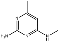 N4,6-DIMETHYL-2,4-PYRIMIDINEDIAMINE, 500158-32-7, 结构式