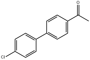 1-(4'-CHLORO-BIPHENYL-4-YL)-ETHANONE Struktur