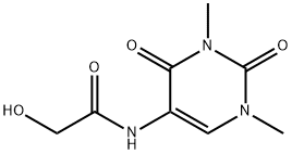 Acetamide, 2-hydroxy-N-(1,2,3,4-tetrahydro-1,3-dimethyl-2,4-dioxo-5-pyrimidinyl)- (9CI) Structure
