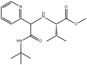 L-Valine, N-[2-[(1,1-dimethylethyl)amino]-2-oxo-1-(2-pyridinyl)ethyl]-, methyl ester (9CI)|