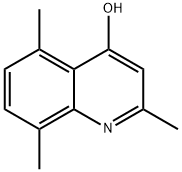 4-羟基-2,5,8-三甲基喹啉, 500350-48-1, 结构式