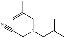 Acetonitrile, [bis(2-methyl-2-propenyl)amino]- (9CI) 结构式