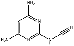 Cyanamide, N-(4,6-diamino-2-pyrimidinyl)- (9CI) Struktur