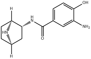 Benzamide, 3-amino-N-(1S,2R,4R)-7-azabicyclo[2.2.1]hept-2-yl-4-hydroxy- Structure