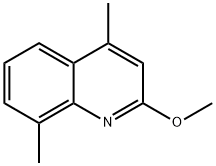 Quinoline, 2-methoxy-4,8-dimethyl- (9CI) Structure