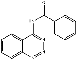 Benzamide, N-1,2,3-benzotriazin-4-yl- (9CI) Structure