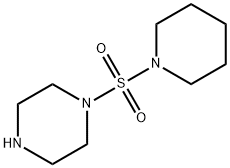 1-(PIPERIDIN-1-YL-SULFONYL)-PIPERAZINE Struktur