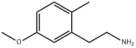 Benzeneethanamine, 5-methoxy-2-methyl- (9CI) Struktur