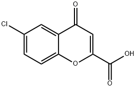 6-CHLOROCHROMONE-2-CARBOXYLIC ACID Struktur