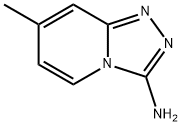 3-アミノ-7-メチル-1,2,4-トリアゾロ[4,3-a]ピリジン 化学構造式