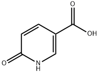 6-ヒドロキシニコチン酸 化学構造式
