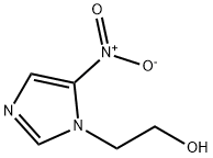 5-Nitro-1H-iMidazole-1-ethanol Struktur