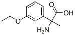 Benzeneacetic acid, alpha-amino-3-ethoxy-alpha-methyl- (9CI)|