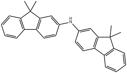 Bis-(9,9-diMethyl-9H-fluoren-2-yl)-aMine Structure