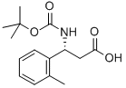(ΒR)-Β-[[(1,1-二甲基乙氧基)羰基]氨基]-2-甲基苯丙酸, 500770-86-5, 结构式