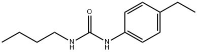 Urea, N-butyl-N-(4-ethylphenyl)- (9CI) Struktur
