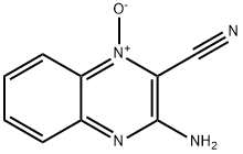 2-Quinoxalinecarbonitrile,3-amino-,1-oxide(9CI) Structure