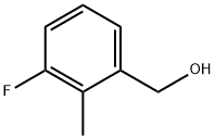 3-フルオロ-2-メチルベンジルアルコール 化学構造式