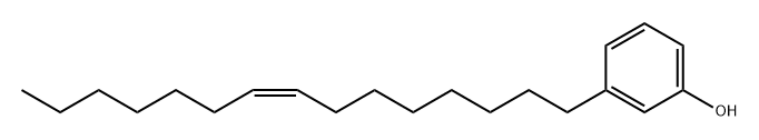 m-[(Z)-8-Pentadecenyl]phenol Struktur