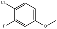 4-氯-3-氟苯甲醚,501-29-1,结构式