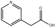 3-ピリジル酢酸 化学構造式