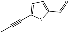 5-(1-Propynyl)-2-thiophenecarbaldehyde,501-91-7,结构式