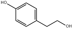 对羟基苯乙醇, 501-94-0, 结构式