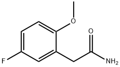 Benzeneacetamide, 5-fluoro-2-methoxy- (9CI) Structure