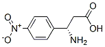 (S)-3-氨基-3-(4-硝基苯基)丙酸 结构式