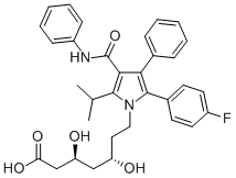 (3S,5S)-阿伐他汀钠盐, 501121-34-2, 结构式