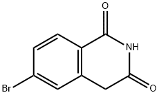 6-Bromoisoquinoline-1,3(2H,4H)-dione Struktur