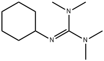 2-Cyclohexyl-1,1,3,3-tetramethylguanidine Struktur