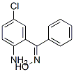 (Z)-2-アミノ-5-クロロベンゾフェノンオキシム 化学構造式