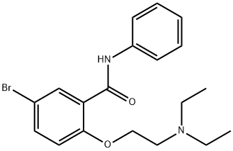 5-Bromo-2-[2-(diethylamino)ethoxy]-N-phenylbenzamide Structure