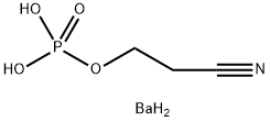 2-シアノエチルりん酸バリウム水和物 化学構造式