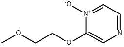 Pyrazine, (2-methoxyethoxy)-, 1-oxide (9CI) Struktur