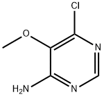 6-クロロ-5-メトキシ-4-ピリミジンアミン 化学構造式