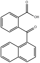 2-(NAPHTHOYL)BENZOIC ACID Struktur