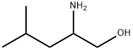 2-アミノ-4-メチルペンタン-1-オール 化学構造式