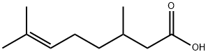 3,7-二甲基-6-辛酸,502-47-6,结构式
