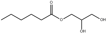 己酸甘油单酯,502-53-4,结构式