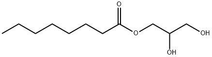 辛酸2,3-二羟基酯,502-54-5,结构式