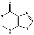 thiazolo[5,4-d]pyrimidin-7-ol Struktur