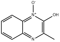 2-Quinoxalinol,  3-methyl-,  1-oxide 化学構造式